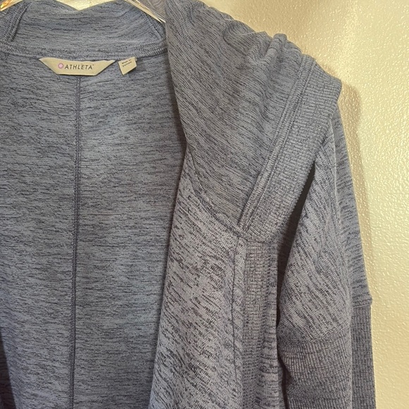 Athleta Blue Waterfall Shrug Sweater XS - Picture 5 of 9